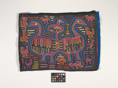 Skjortepanel (Mola) (foto) af Kuna Indian Culture