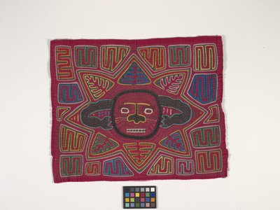 Skjortepanel (Mola) (foto) af Kuna Indian Culture