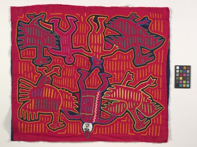 Shirt Panel (MOLA) (foto) af Kuna Indian Culture