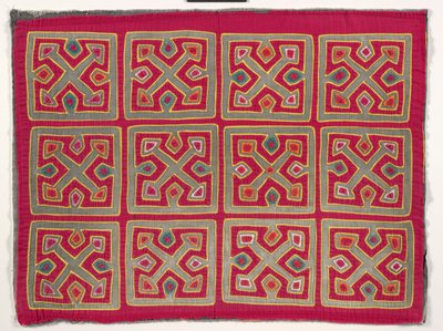 Skjortepanel (mola), ca. 1950 (påført bomuld) af Kuna Indian Culture