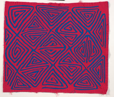 Skjortepanel (mola), ca. 1950 (påført bomuld) af Kuna Indian Culture