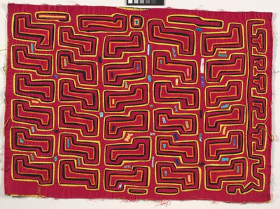 Skjortepanel (mola), ca. 1950 (påført bomuld) af Kuna Indian Culture