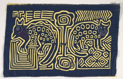 Skjortepanel (mola), ca. 1950 (påført bomuld) af Kuna Indian Culture