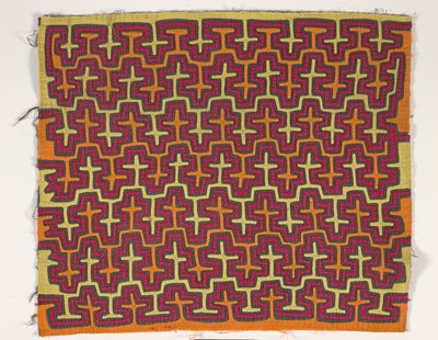 Skjortepanel (mola), ca. 1950 (påført bomuld) af Kuna Indian Culture
