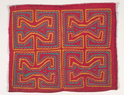 Skjortepanel (mola), ca. 1950 (påført bomuld) af Kuna Indian Culture