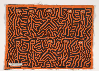 Skjortepanel (mola), ca. 1950 (påført bomuld) af Kuna Indian Culture
