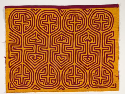 Skjortepanel (mola), ca. 1950 (påført bomuld) af Kuna Indian Culture
