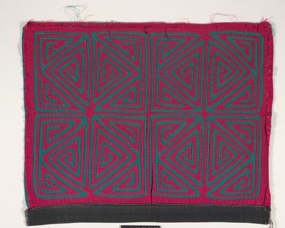 Skjortepanel (mola), ca. 1950 (påført bomuld) af Kuna Indian Culture
