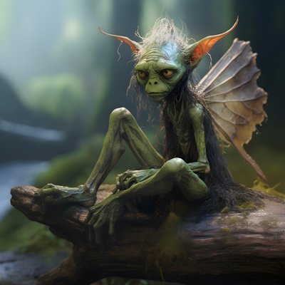 Helkropsskitse af en Pixie 2 af Kurt Heppke