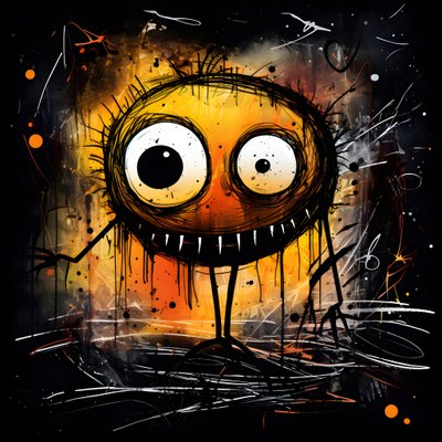 Halloween-monster 1 af Kurt Heppke