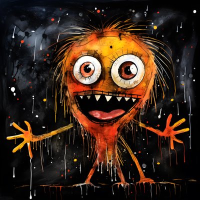 Halloween-monster 3 af Kurt Heppke