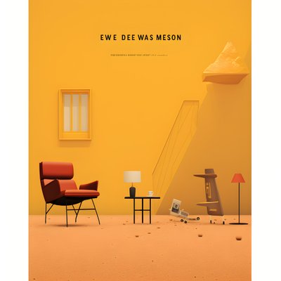 Minimalistisk eventyrplakat 4 af Kurt Heppke