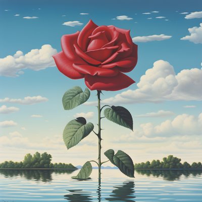 Rose 2 af Kurt Heppke