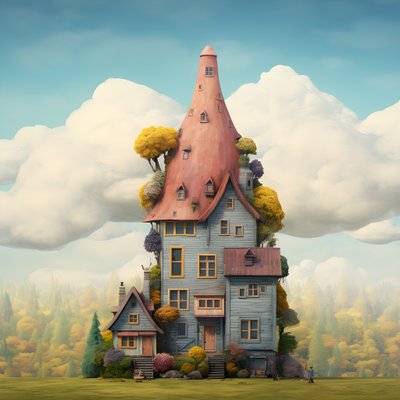 et stort og et lille hus 1 af Kurt Heppke