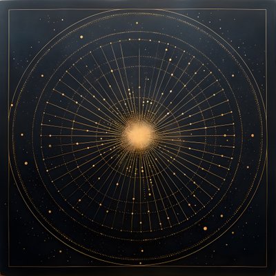 minimalistisk astronomi 2 af Kurt Heppke