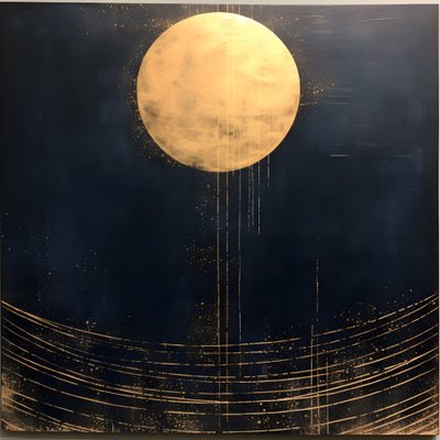 minimalistisk astronomi 3 af Kurt Heppke