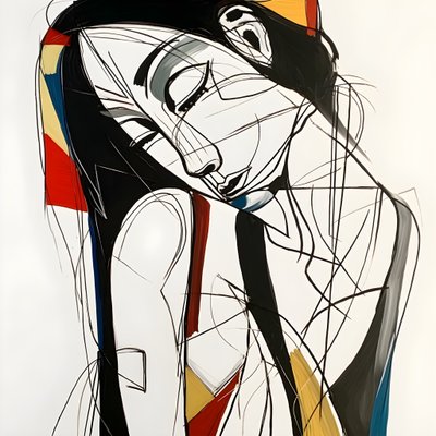 nankin kunst portræt 2 af Kurt Heppke