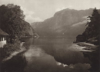 Altausseer See (s/h foto) af Kurt Hielscher