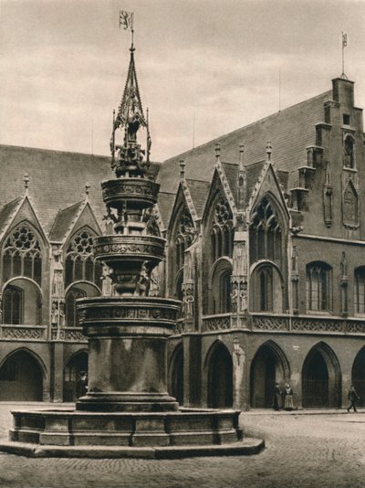 Braunschweig, Rådhus i den gamle by, 1931 af Kurt Hielscher