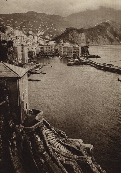 Italien: Camogli, Riviera (s/h foto) af Kurt Hielscher