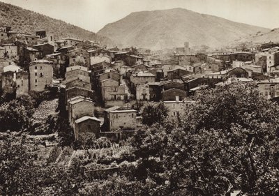 Italien: Scanno, Abruzzi (s/h foto) af Kurt Hielscher