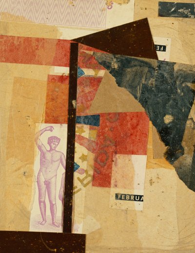 Apollo i februar; Apollo i februar, 1945 af Kurt Schwitters