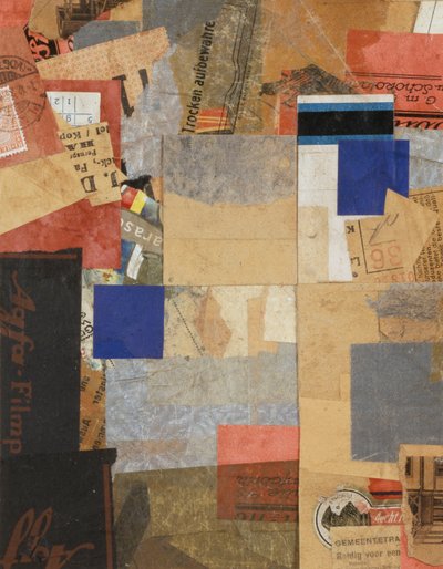 Fernspr. MZ 26,53, 1926 af Kurt Schwitters