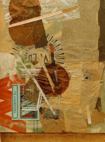 For Higu (Merzzeichnung) af Kurt Schwitters