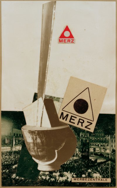 MERZ ANNONCE CENTER af Kurt Schwitters