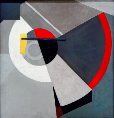 Merz 1003. Pfauenrad af Kurt Schwitters