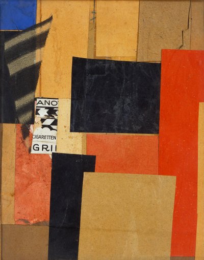 Merzbild, 1932 af Kurt Schwitters