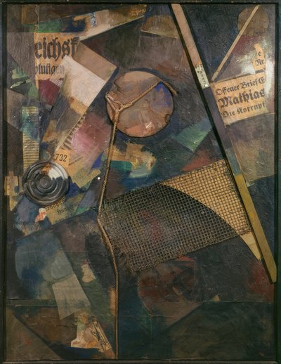 Merzbild 25 A. Konstellationen af Kurt Schwitters