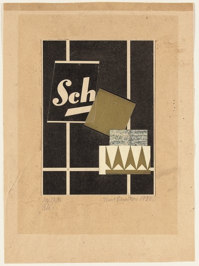 Mz 26.45 Sch. af Kurt Schwitters