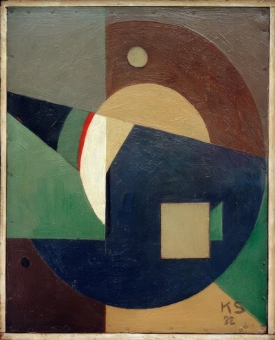 Uden titel (for Walter Dexel) af Kurt Schwitters