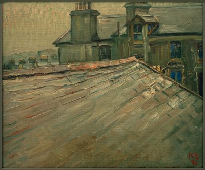 Uden titel (hustage i Douglas, Isle of Man) af Kurt Schwitters