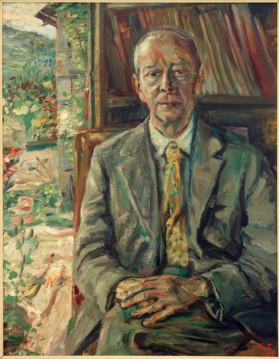 Uden titel (portræt af Harry Pierce) af Kurt Schwitters