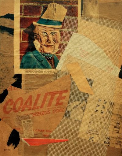 Uden titel (W.C. Fields) af Kurt Schwitters