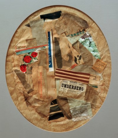 Oval (Underberg) af Kurt Schwitters