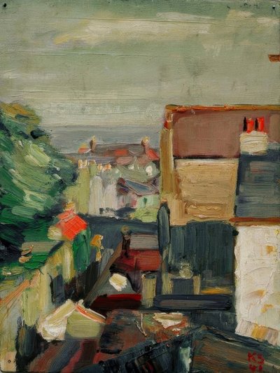Landskab fra Douglas af Kurt Schwitters