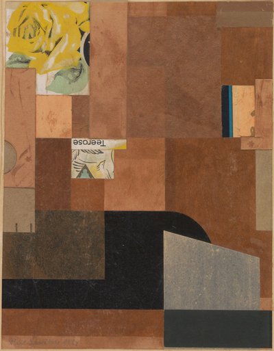 Te Rose Teerose af Kurt Schwitters