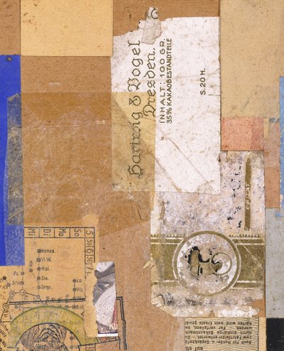 Uden titel, 1926 af Kurt Schwitters
