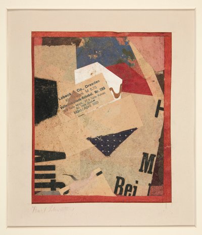 Uden titel [Lobeck & Co., Dresden] af Kurt Schwitters