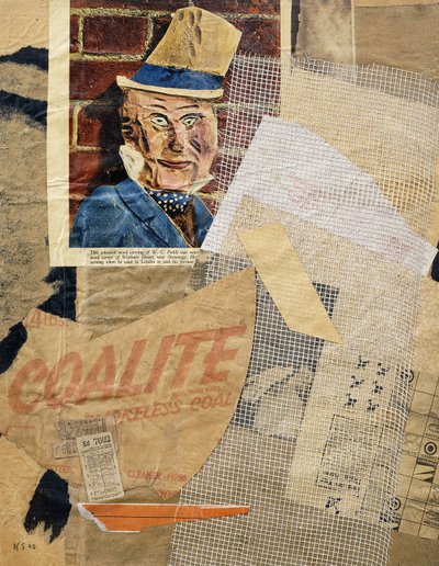 TOILET. Felter, af Kurt Schwitters