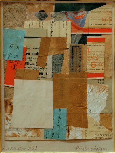Wrisbergholzen af Kurt Schwitters