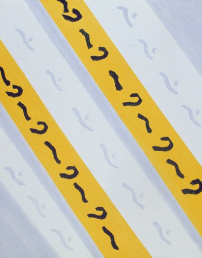 Uden titel, 2004 (akryl på lærred) af Kurtis L. Miller