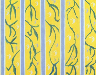 Wallpaper Vines, 2004 (akryl på lærred) af Kurtis L. Miller