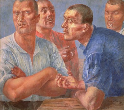 Arbejdere af Kuzma Sergeevich Petrov Vodkin