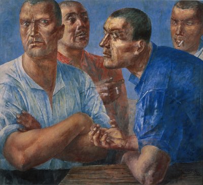 Arbejderne af Kuzma Sergeevich Petrov Vodkin