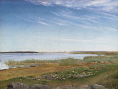 The Fjord near Karrebæksminde, Zealand af Laurits Andersen Ring