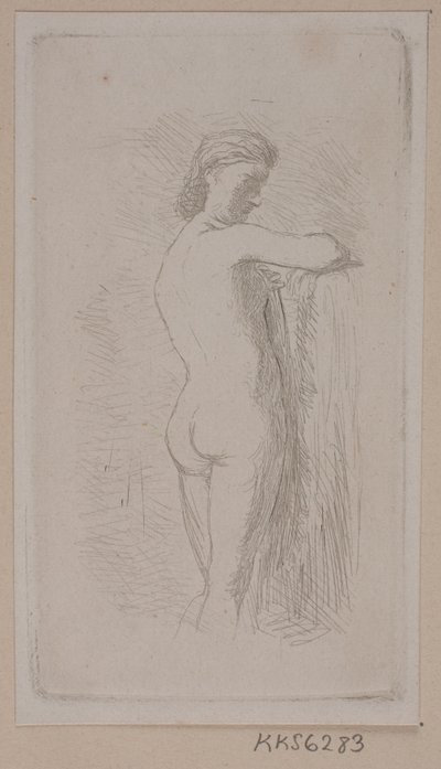 Kvindelig model af L.A. Schou